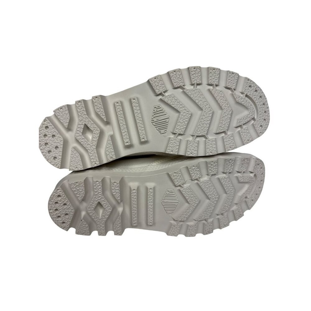 Palladium Pampa Hi Star White Women's Sneaker Vegan Lug Sole Cap Toe Size 7 NEW - Picture 9 of 11